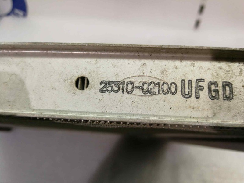 Recambio de radiador agua para hyundai atos (mx) 1.0 cat referencia OEM IAM 2531002100  