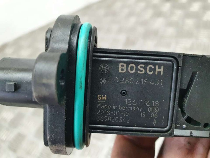 Recambio de caudalimetro para opel mokka edition referencia OEM IAM 12671618 0280218431 BOSCH