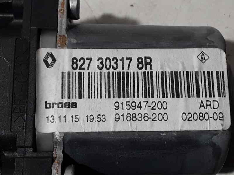 Recambio de motor elevalunas trasero derecho para renault scenic iii dynamique referencia OEM IAM 827303178R  6 PINS