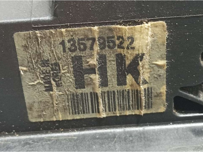 Recambio de cerradura puerta delantera izquierda para opel mokka edition referencia OEM IAM 13579522  ELECTRICA