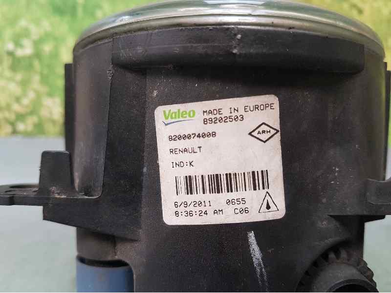 Recambio de faro antiniebla derecho para dacia sandero stepway referencia OEM IAM 8200074008 89202503 VALEO