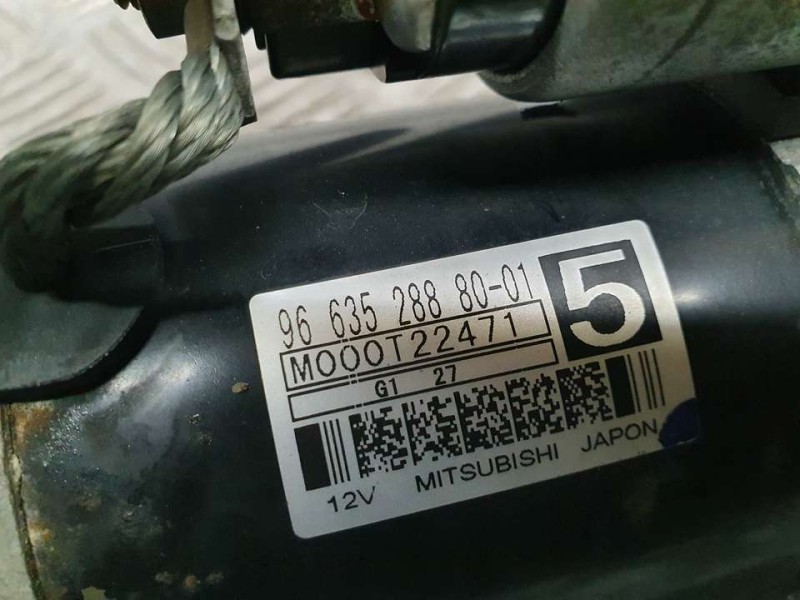 Recambio de motor arranque para citroën c4 lim. seduction referencia OEM IAM 9663528880 M000T22471 MITSUBISHI