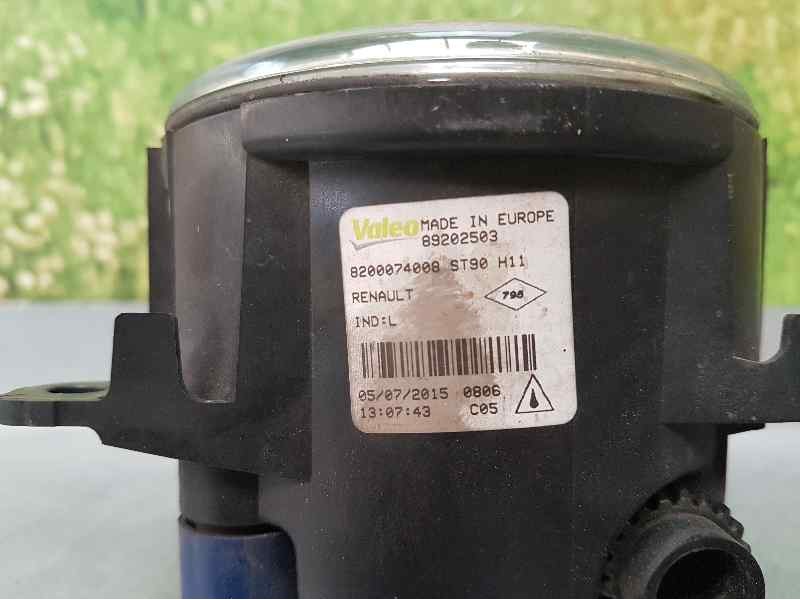 Recambio de faro antiniebla izquierdo para dacia sandero stepway referencia OEM IAM 8200074008 89202503 VALEO