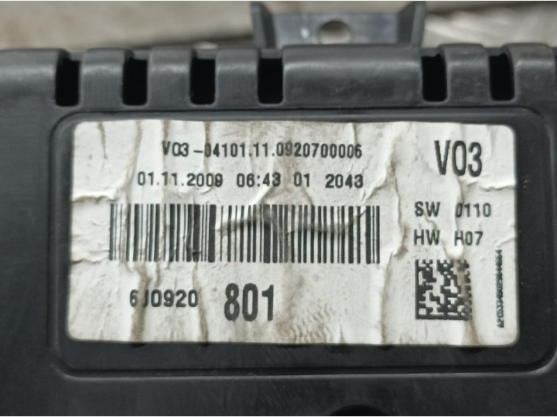 Recambio de cuadro instrumentos para seat ibiza (6j5) reference referencia OEM IAM 6J0920801 A2C53349029 VDO