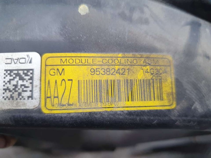 Recambio de electroventilador para opel mokka edition referencia OEM IAM 95382421 F00S3D2027 BOSCH