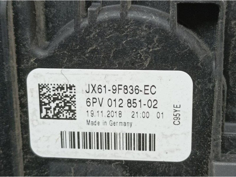 Recambio de potenciometro pedal para ford focus st-line referencia OEM IAM JX619F836EC 6PV01285102 