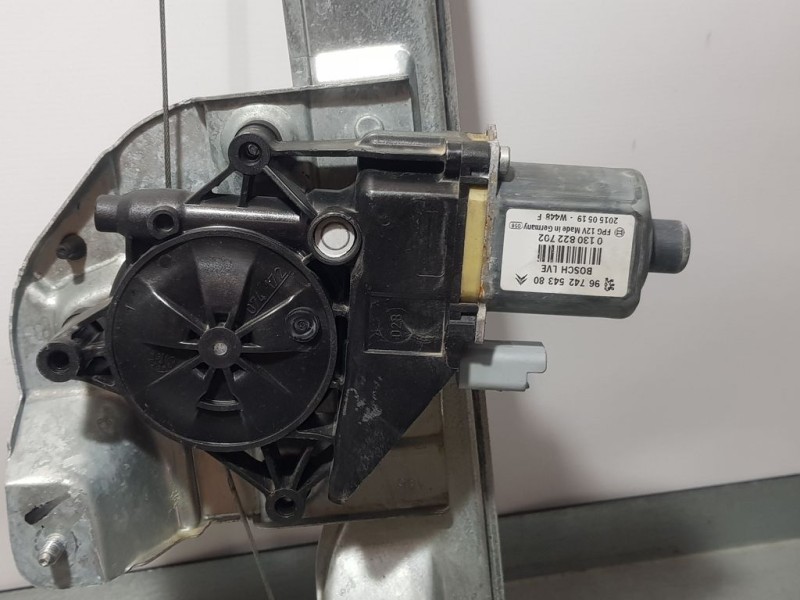 Recambio de elevalunas delantero derecho para peugeot 208 active referencia OEM IAM 9673154380 A002C501 LAMES ELECTRICO