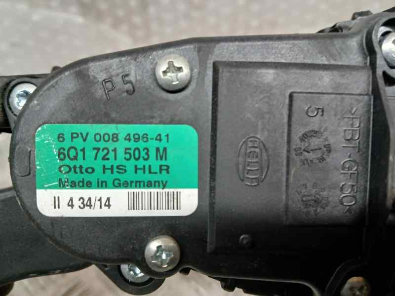 Recambio de potenciometro pedal para skoda fabia (5j2 ) urban referencia OEM IAM 6Q1721503M 6PV00869641 HELLA