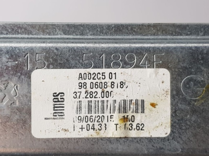 Recambio de elevalunas delantero izquierdo para peugeot 208 active referencia OEM IAM 9806077180 A002C501 LAMES ELECTRICO