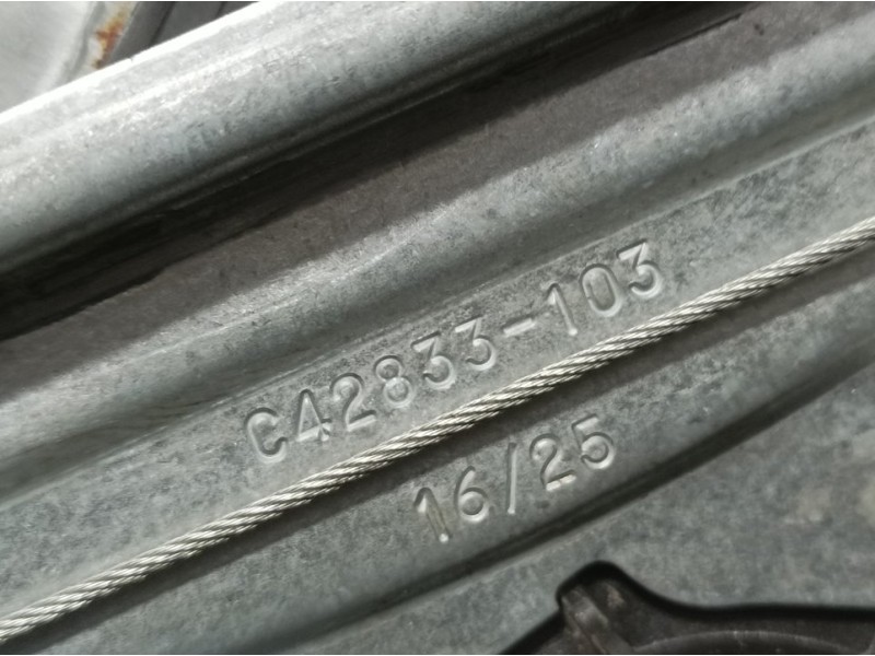 Recambio de elevalunas trasero izquierdo para renault talisman sport tourer referencia OEM IAM C42833106  EELECTRICO 6 PINS