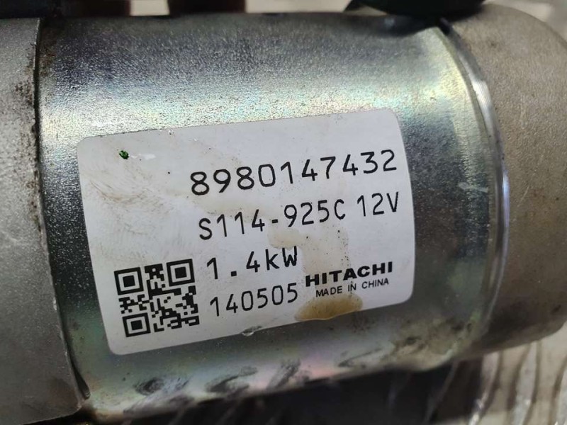 Recambio de motor arranque para opel mokka edition referencia OEM IAM 8980147432 S114925C HITACHI