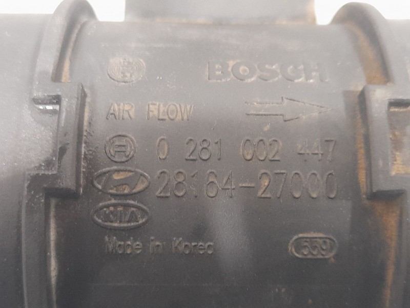 Recambio de caudalimetro para kia carens i monospace (fc, fj) 2.0 crdi referencia OEM IAM 2816427000 0281002447 BOSCH