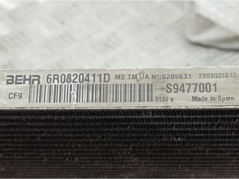 Recambio de condensador / radiador aire acondicionado para seat ibiza st (6j8) style itech referencia OEM IAM 6R0820411D S947700