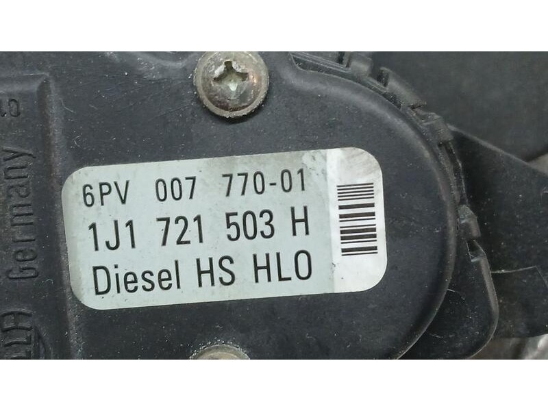 Recambio de potenciometro pedal para volkswagen golf iv (1j1) 1.9 tdi referencia OEM IAM 1J1721503H  6PV00777001