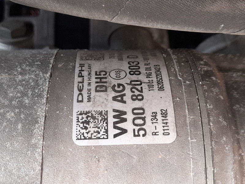 Recambio de compresor aire acondicionado para seat ibiza iv (6j5, 6p1) 1.4 tdi referencia OEM IAM 5Q0820803D  