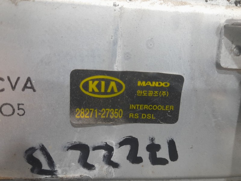 Recambio de intercooler para kia carens i monospace (fc, fj) 2.0 crdi referencia OEM IAM 2827127350  MANDO