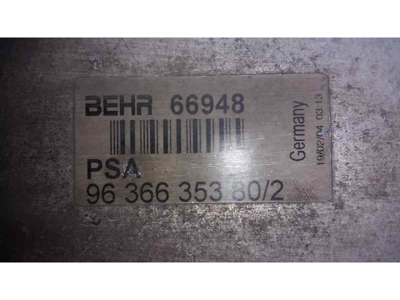 Recambio de intercooler para peugeot 307 (s1) xs referencia OEM IAM 66948 96366353 BERH