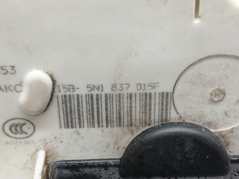 Recambio de cerradura puerta delantera izquierda para volkswagen tiguan (5n2) blue motion tig referencia OEM IAM 5N1837015F  