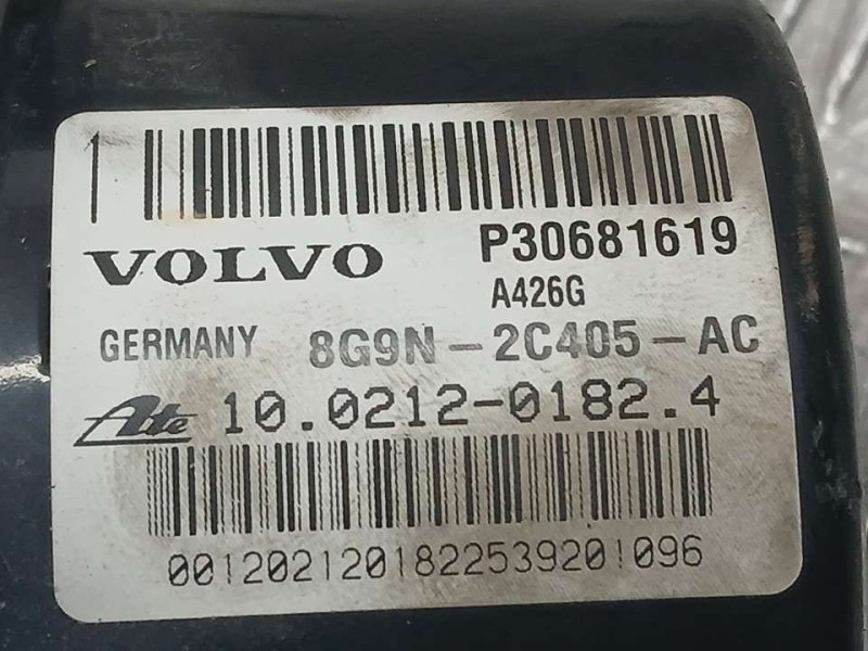 Recambio de abs para volvo xc60 kinetic 2wd referencia OEM IAM P30681619 10021201824 ATE