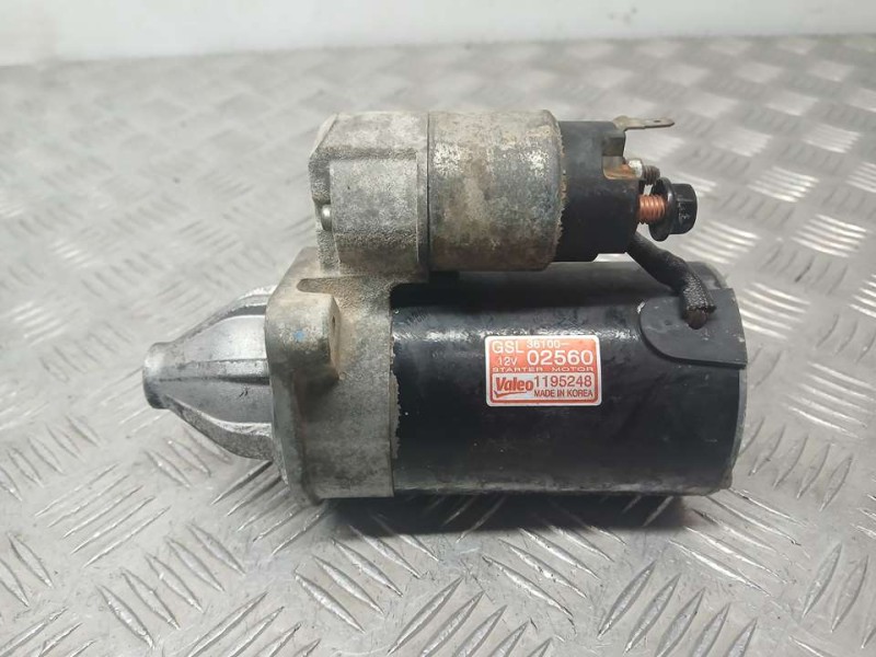 Recambio de motor arranque para hyundai i10 classic referencia OEM IAM 3610002560 1195248 VALEO