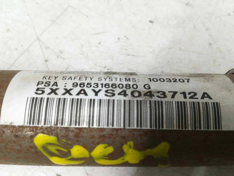 Recambio de airbag cortina delantero derecho para peugeot 307 (s1) xs referencia OEM IAM 9653166080G  