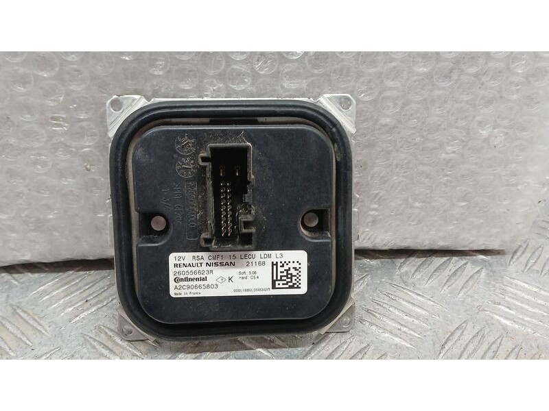 Recambio de centralita faro para renault clio v experience referencia OEM IAM 260556623R CONTINENTAL A2C90665803