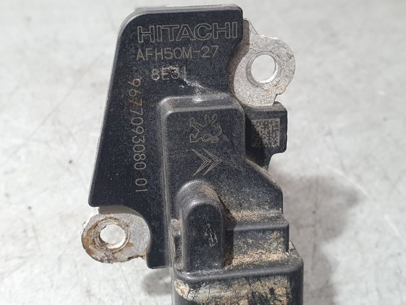 Recambio de caudalimetro para citroën c-elysée feel referencia OEM IAM 9677093080 AFH50M27 HITACHI