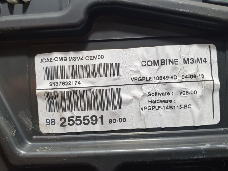 Recambio de cuadro instrumentos para citroën c-elysée feel referencia OEM IAM 98255591 VPGPLF10849VD 