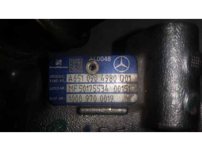 Recambio de turbocompresor para mercedes-benz clase e (w212) lim. 2.1 cdi cat referencia OEM IAM MF50175534  BORGWARNER