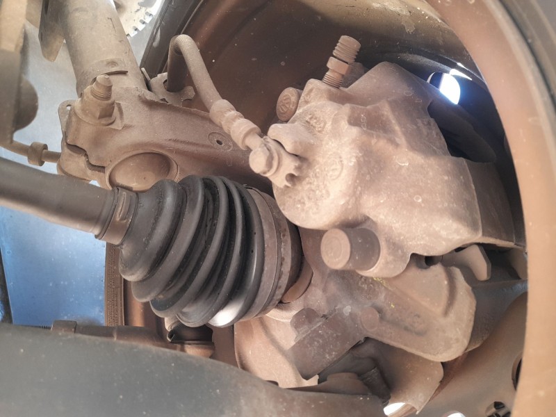 Recambio de mangueta delantera izquierda para seat ibiza iv (6j5, 6p1) 1.4 tdi referencia OEM IAM 6Q0407255AC  