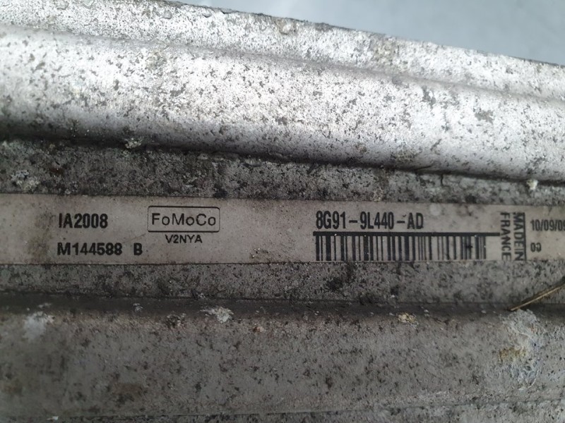 Recambio de intercooler para volvo xc60 kinetic 2wd referencia OEM IAM 8G919L440AD M144588 FOMOCO