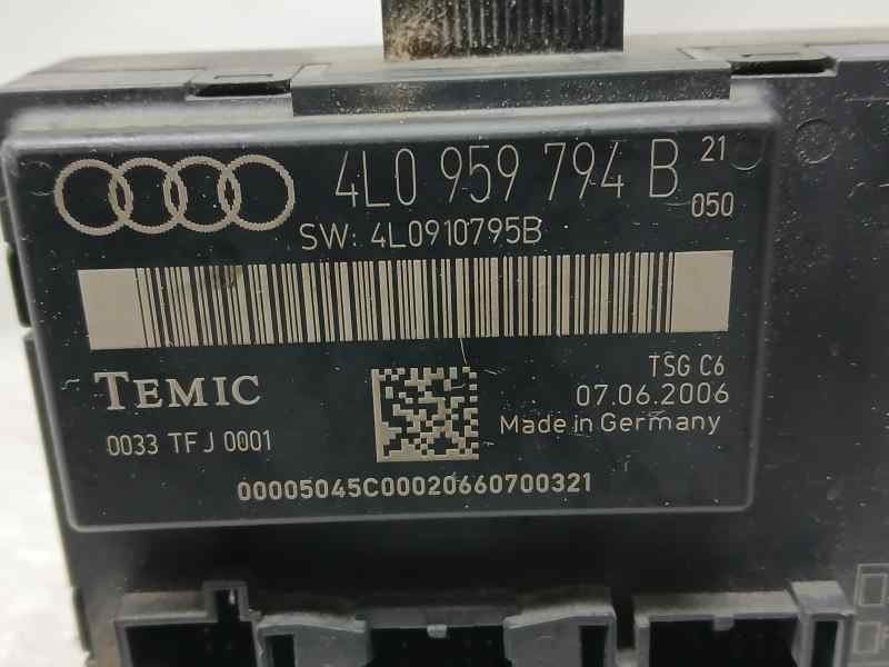 Recambio de modulo electronico para audi q7 (4l) 3.0 tdi quattro referencia OEM IAM 4L0959794B 0033TFJ0001 TEMIC