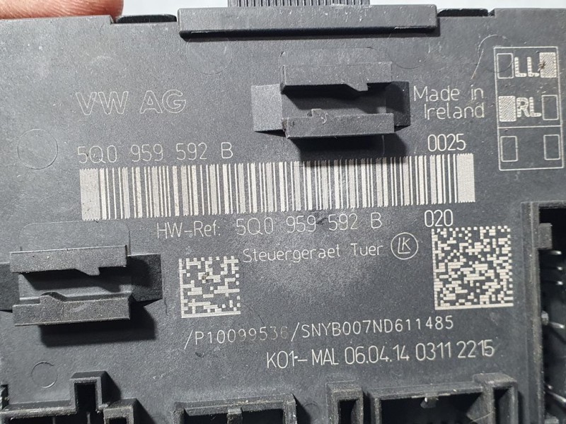 Recambio de modulo electronico para audi a3 sportback (8va) attraction referencia OEM IAM 5Q0959592B  