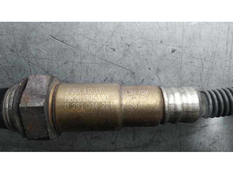 Recambio de sonda lambda para renault captur zen referencia OEM IAM 226A41733R H8201395330 