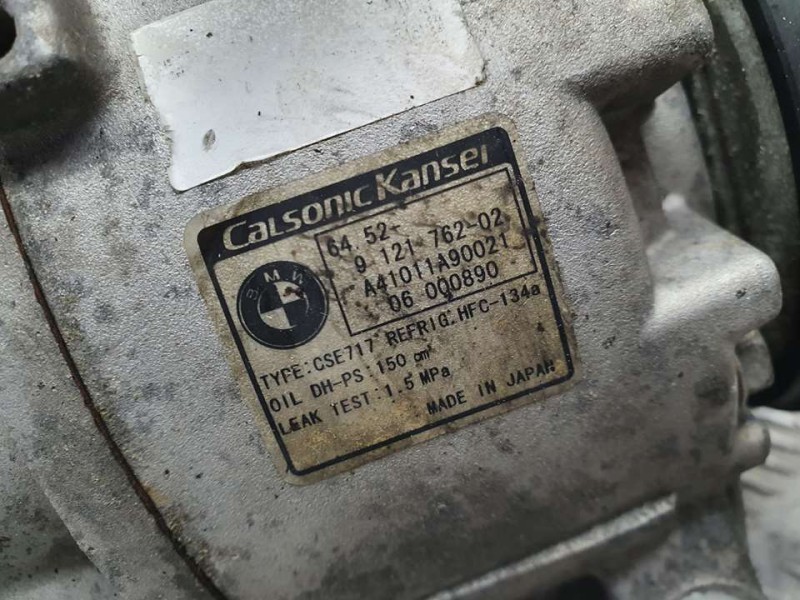 Recambio de compresor aire acondicionado para bmw x5 (e70) 3.0d referencia OEM IAM 912176202 A41011A90021 KALSONIC KANSEI