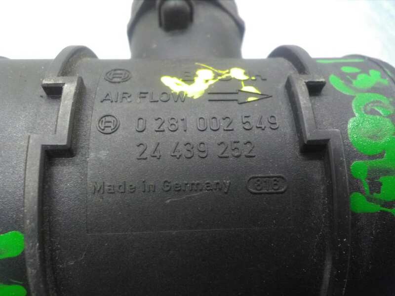 Recambio de caudalimetro para opel corsa c 1.3 16v cdti cat (z 13 dt / ln9) referencia OEM IAM 24439252 0281002549 BOSCH