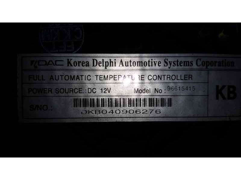 Recambio de mando climatizador para daewoo nubira berlina se referencia OEM IAM 96615415  