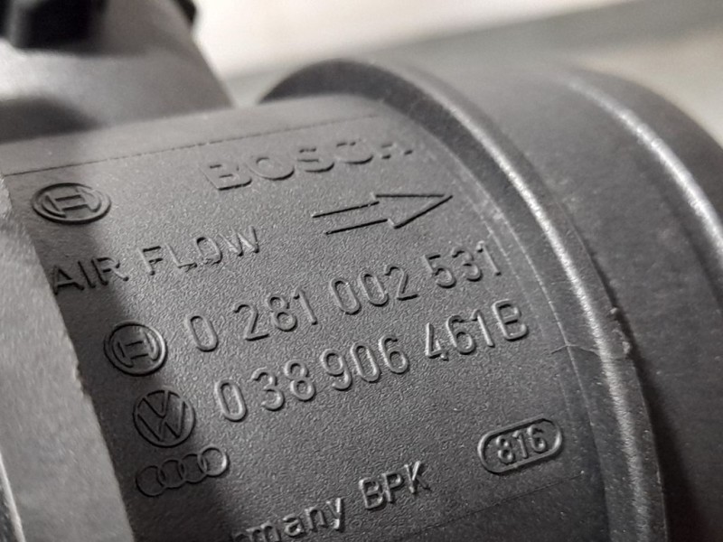 Recambio de caudalimetro para volkswagen touran (1t2) advance referencia OEM IAM 038906461B 0281002531 BOSCH