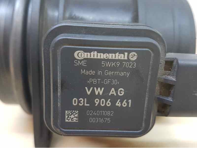 Recambio de caudalimetro para volkswagen golf vi (5k1) advance bluemotion referencia OEM IAM 03L906461 5WK97023 CONTINENTAL