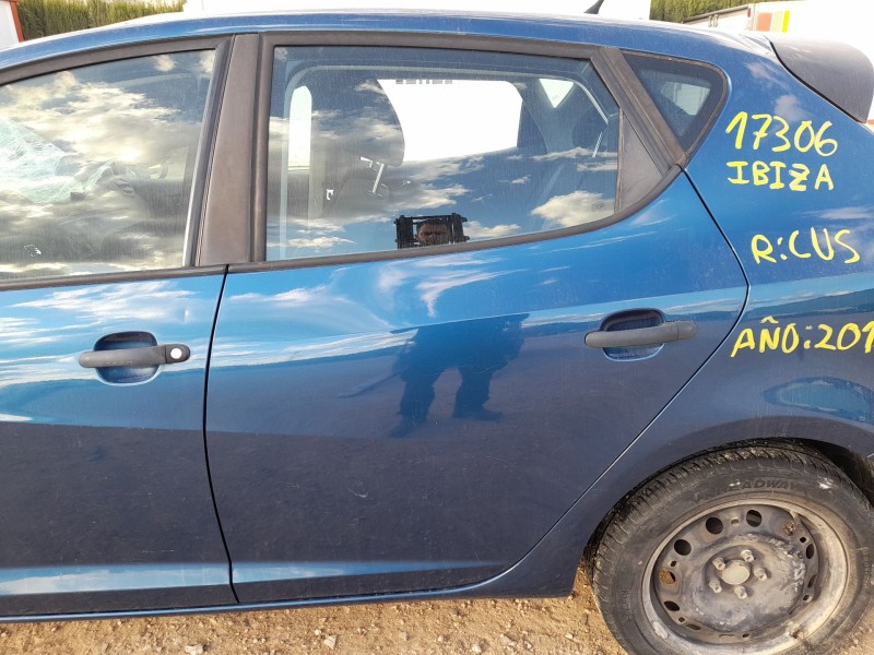 Recambio de puerta trasera izquierda para seat ibiza iv (6j5, 6p1) 1.4 tdi referencia OEM IAM 6J4833055  
