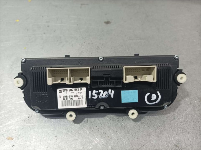 Recambio de mando climatizador para seat altea xl (5p5) reference ecomotive referencia OEM IAM 5P0907044P 5HB01017010 