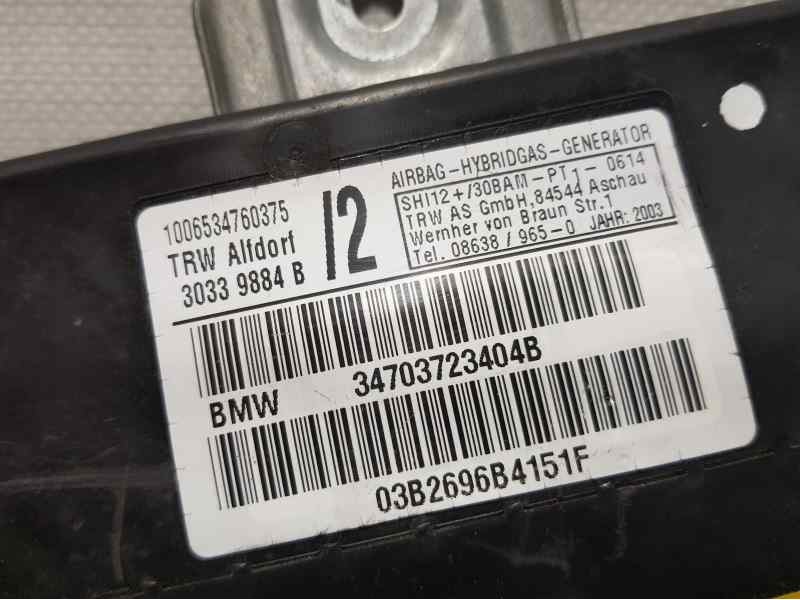 Recambio de airbag lateral delantero derecho para bmw x5 (e53) 3.0d referencia OEM IAM 34703723404B  