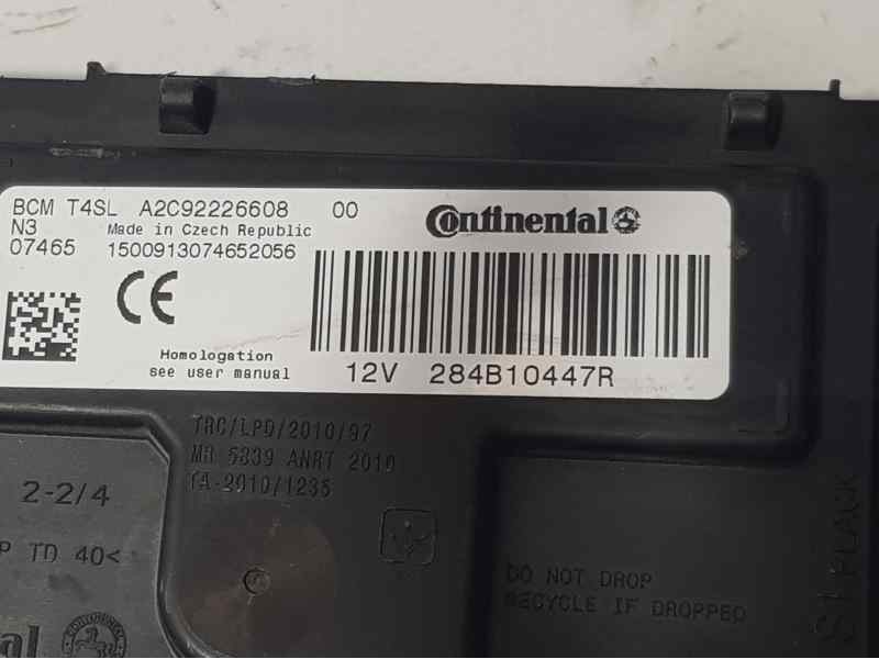 Recambio de modulo electronico para renault clio iv limited referencia OEM IAM 284B10447R A2C92226608 CONTINENTAL