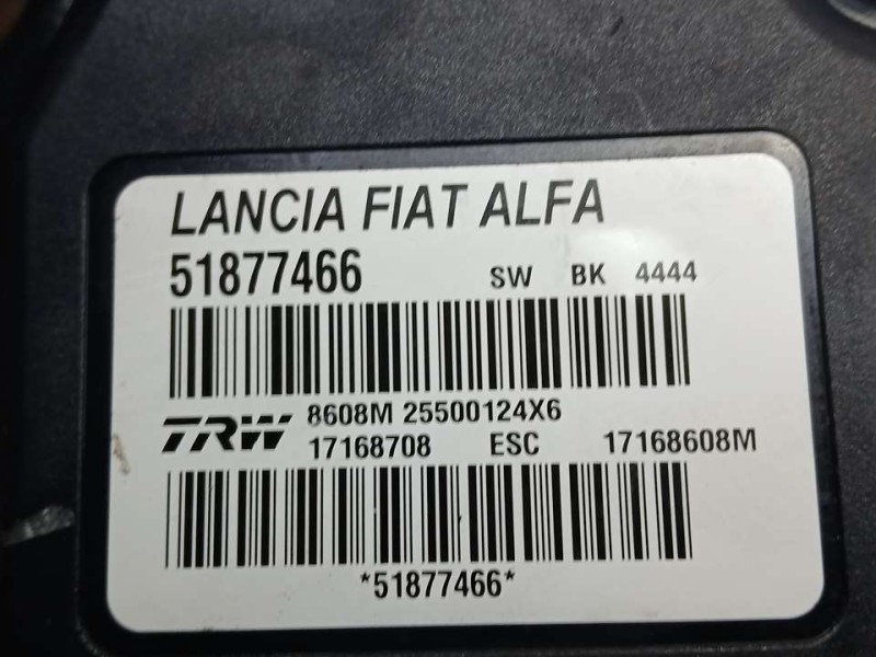 Recambio de abs para lancia delta (181) gold referencia OEM IAM 51877466 17168708 TRW