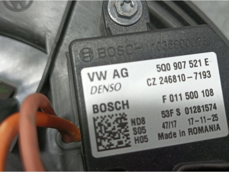 Recambio de motor calefaccion para seat ateca (kh7) style referencia OEM IAM 5Q0907521E F011500108 BOSCH