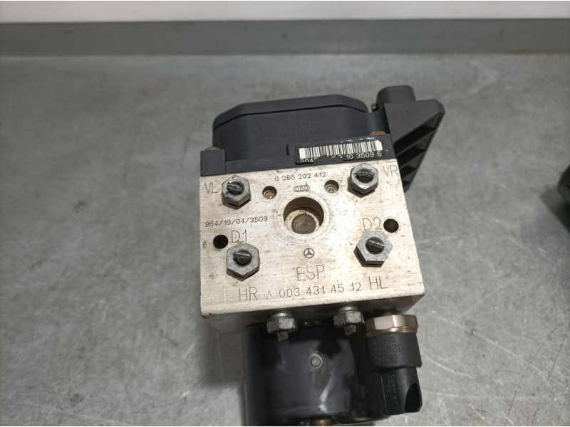 Recambio de abs para mercedes-benz clase a (w168) 170 cdi (168.008) referencia OEM IAM A0034314512 0265202412 BOSCH