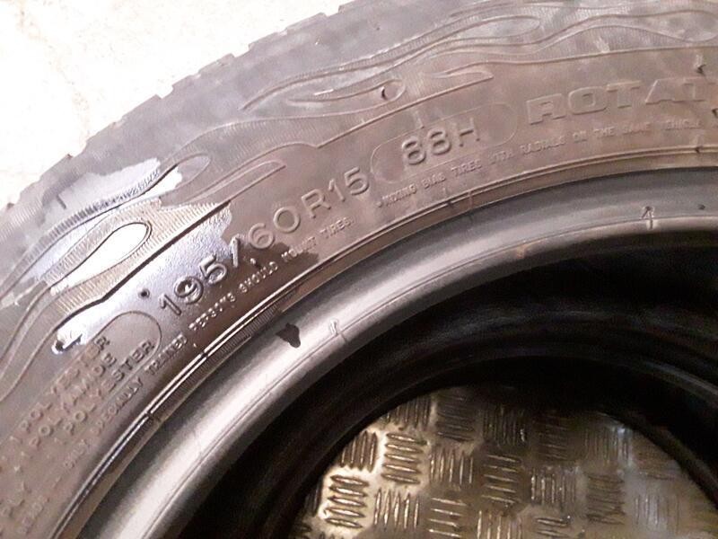 Recambio de neumatico pareja para neumaticos reutilizados - referencia OEM IAM 195601588H BFGOODRICH 195/60/15/88H