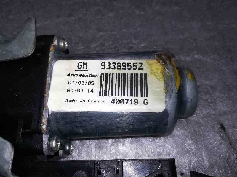 Recambio de elevalunas delantero derecho para opel meriva 1.7 16v dti cat (y 17 dt / lr6) referencia OEM IAM GM93389552 6 PINS E