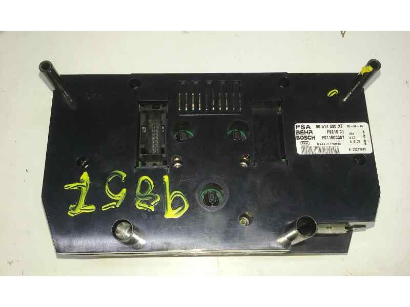 Recambio de mando climatizador para citroën xsara picasso 1.6 hdi 110 sx top referencia OEM IAM F921501 96514030XT BEHR