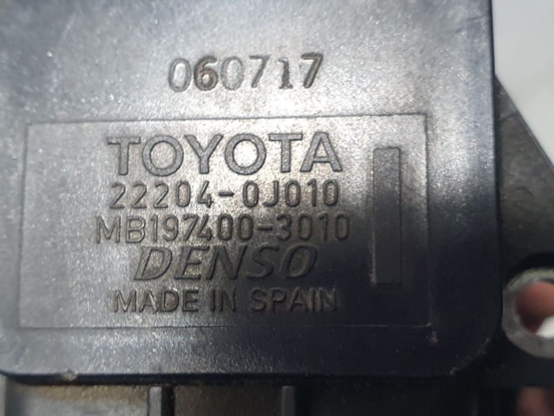 Recambio de caudalimetro para toyota corolla (e12) 1.6 linea luna berlina referencia OEM IAM 222040J010 1974003010 DENSO